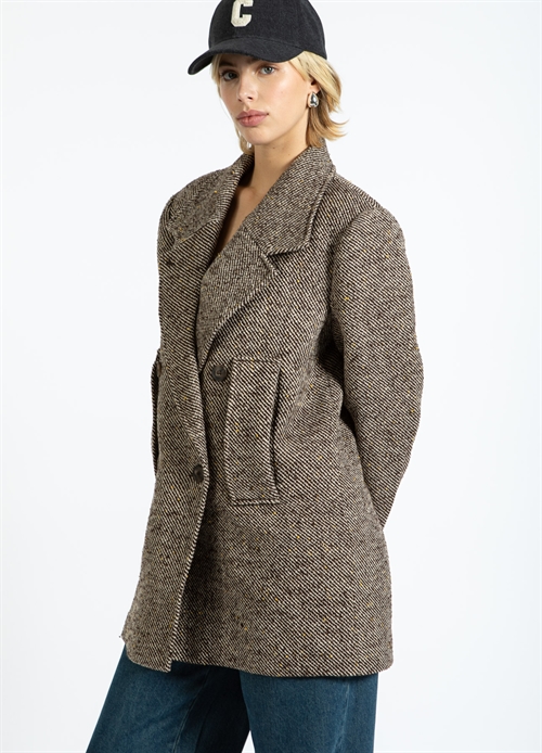 Wool Jacket Graphic Tweed 